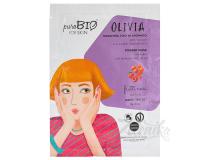 Альгинатная маска "Olivia" (красные ягоды) PuroBio для жирной кожи, 13 г, срок годности до 06.2025