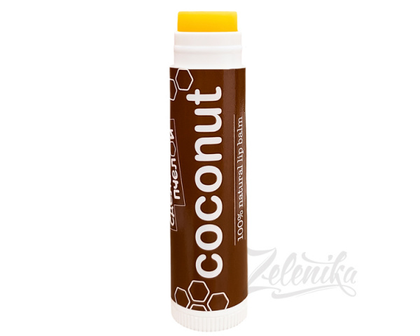Бальзам для губ с пчелиным воском «COCONUT» (кокос) от «Сделанопчелой», 4,25 г