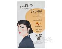 Кремовая маска "Brenda" (миндаль) PuroBio для сухой кожи, 10 мл