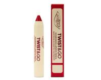 Помада PuroBio Twist & Go, тон 505 (красная малина), 2,9 г