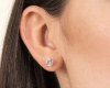 Серьги MINA (цвет: серебро) Verame