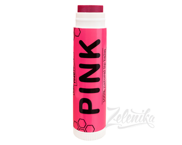 Оттеночный натуральный бальзам для губ «PINK» (розовый) от «Сделанопчелой», 4,25 г