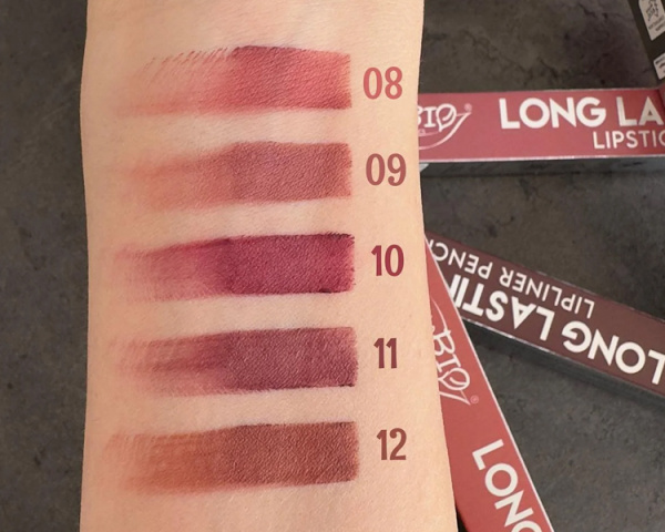 Натуральный карандаш для губ PuroBio Long Lasting, тон 09L (холодный нюд), 1,1 г
