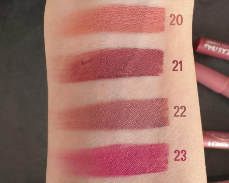 Карандаш-румяна PuroBio Long Lasting, тон 021L (теплый нюд), 3,3 г, срок годности до 02.2027