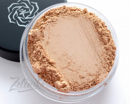 Минеральная тональная основа KM Cosmetics, оттенок ND1 (темный бежевый), 8 г