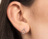 Серьги FLORIANA (цвет: серебро) Verame