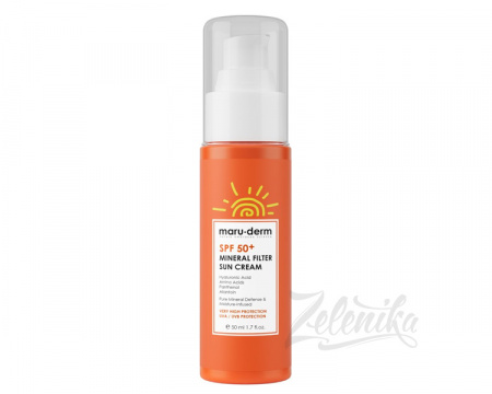 Солнцезащитный крем "Mineral Filter Sun Cream" SPF 50+ Maru.derm, 50 мл